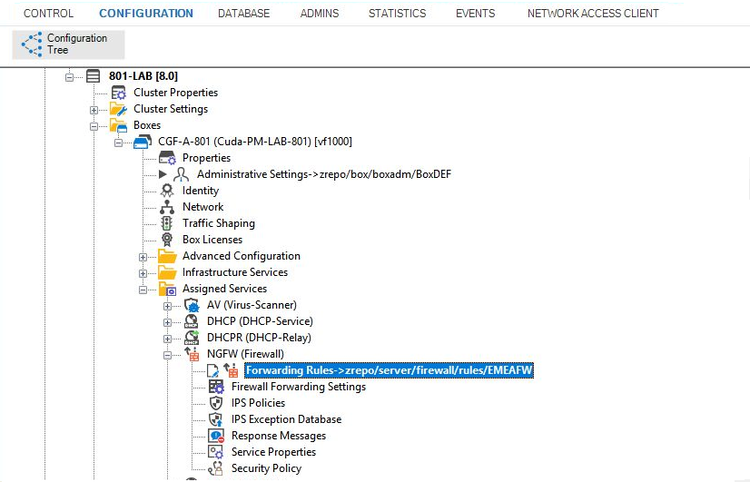 BarracudaCloudGen Firewall